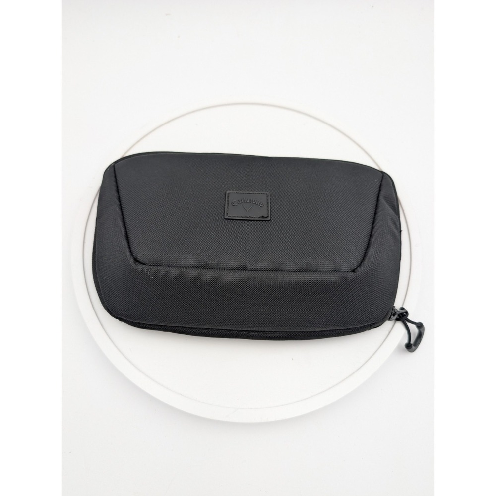 Callaway Golf Travel Organizer Zip Case Black "The Classic" Amenity Pouch 11x6